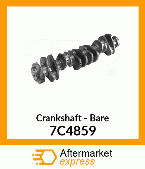 CRANKSHAFT W/O 7C4859