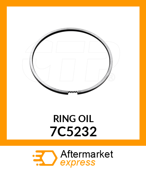 PISTON RING-OIL 7C5232