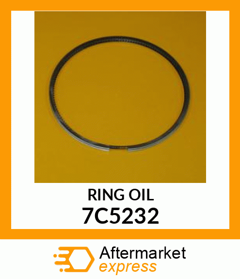 PISTON RING-OIL 7C5232