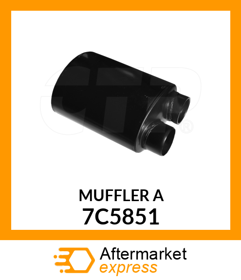 MUFFLER A 7C5851