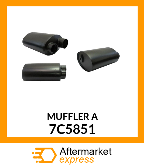 MUFFLER A 7C5851