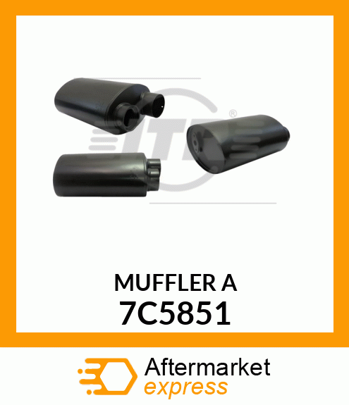 MUFFLER A 7C5851