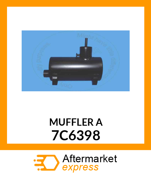 MUFFLER A 7C6398