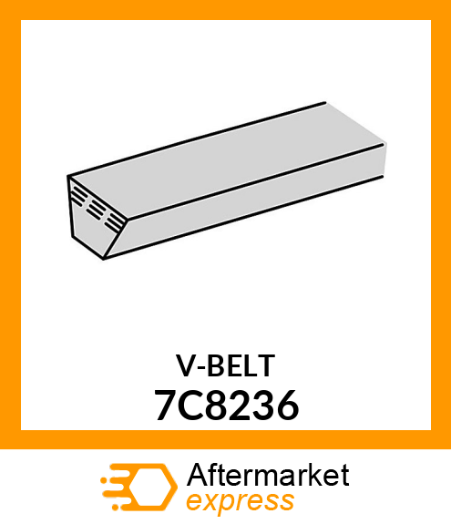 V BELT 7C8236