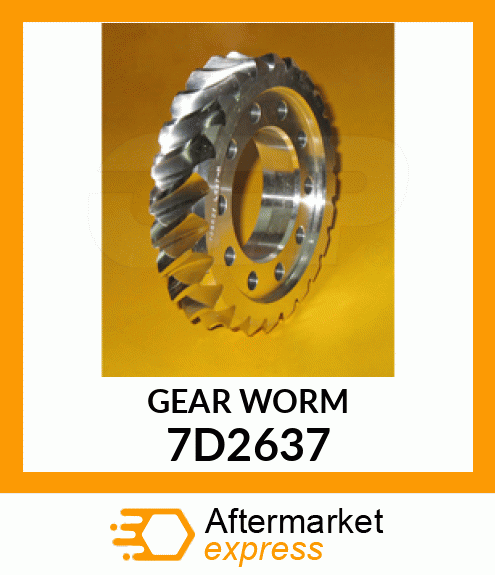 GEAR, WORM 7D2637