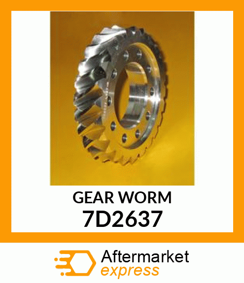 GEAR, WORM 7D2637