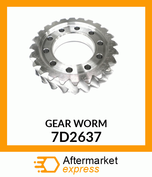 GEAR, WORM 7D2637