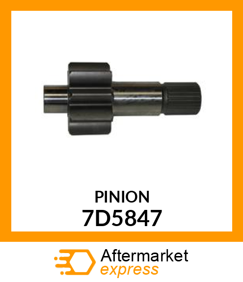 PINION 7D5847