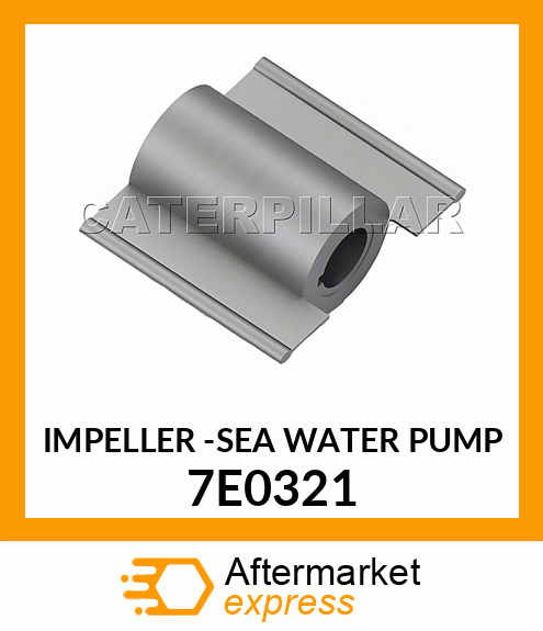 IMPELLER -SEA WATER PUMP 7E0321