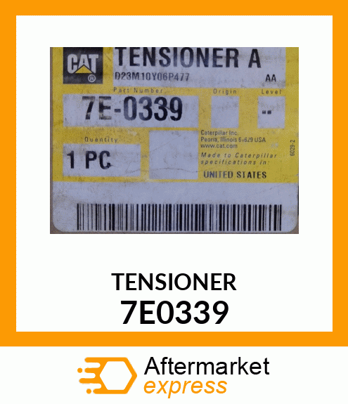 TENSIONER A 7E0339