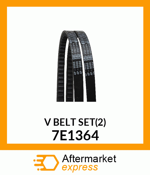 V BELT SET(2) 7E1364