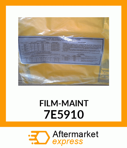 FILM-MAINT 7E5910