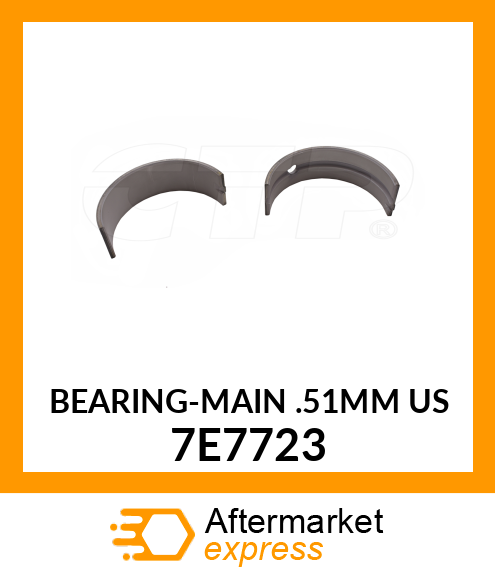 BEARING-MAIN (.51MM US) 7E7723