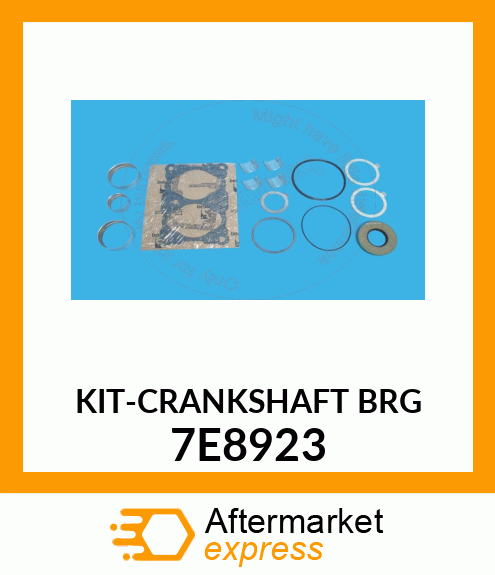 KIT-CRANKSHAFT BRG 7E8923