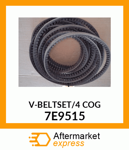 V-BELTSET/4_COG 7E9515