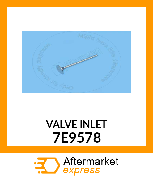 VALVE IN 7E9578