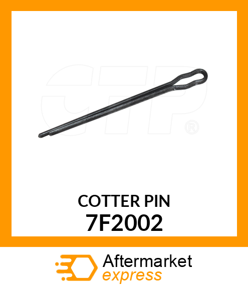 COTTER PIN 7F2002