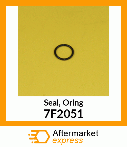 Seal, O'ring 7F2051