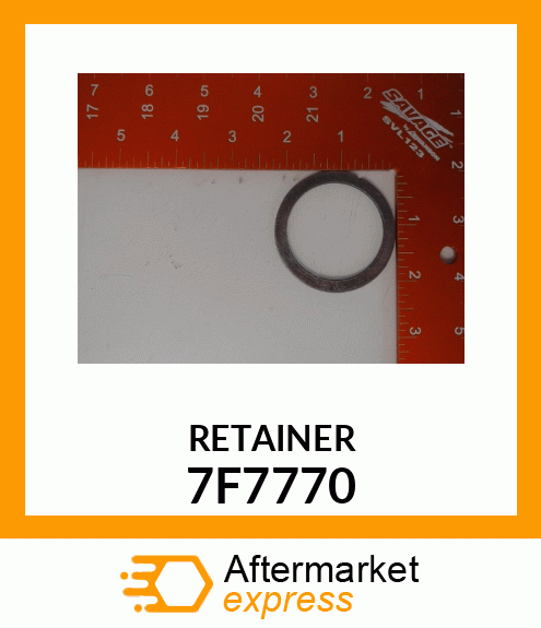 RETAINER 7F7770