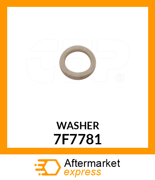 WASHER 7F7781