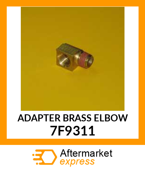 ELBOW - BRASS 7F9311