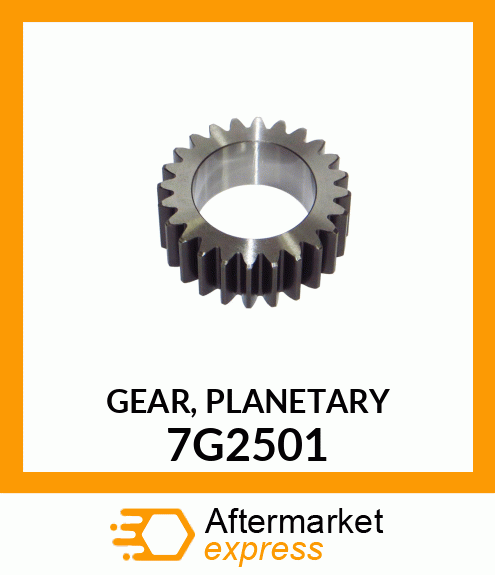 GEAR, PLANETARY 7G2501