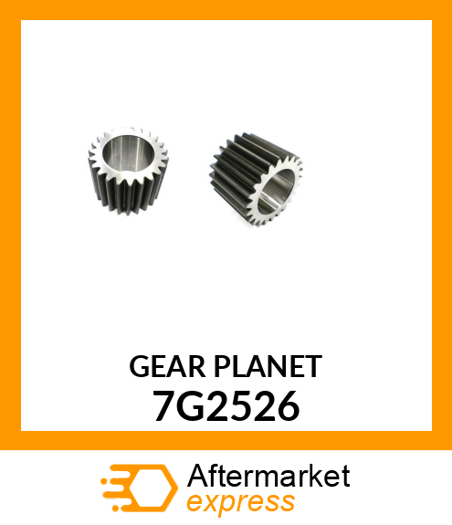 GEAR PLANE 7G2526