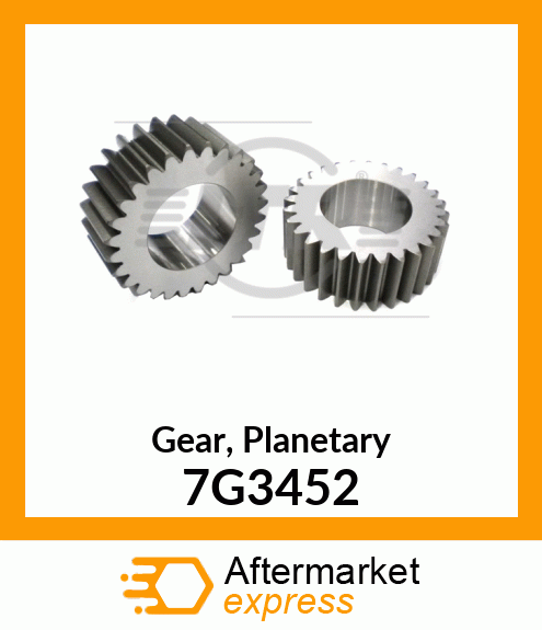 GEAR PLANE 7G3452