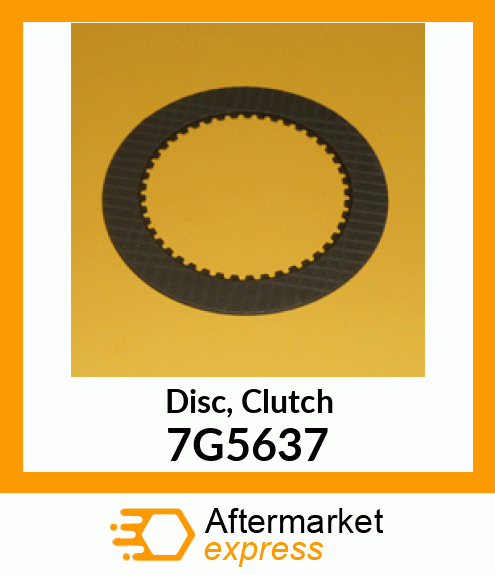 Disc, Clutch 7G5637