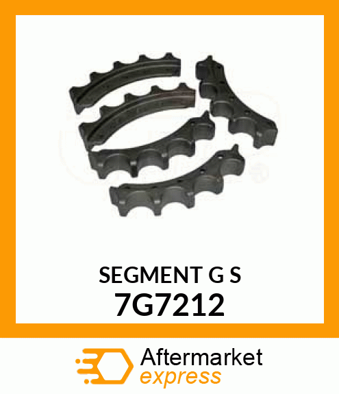 SEGMENT GRP (5 PCS) - D6H/R C 7G7212