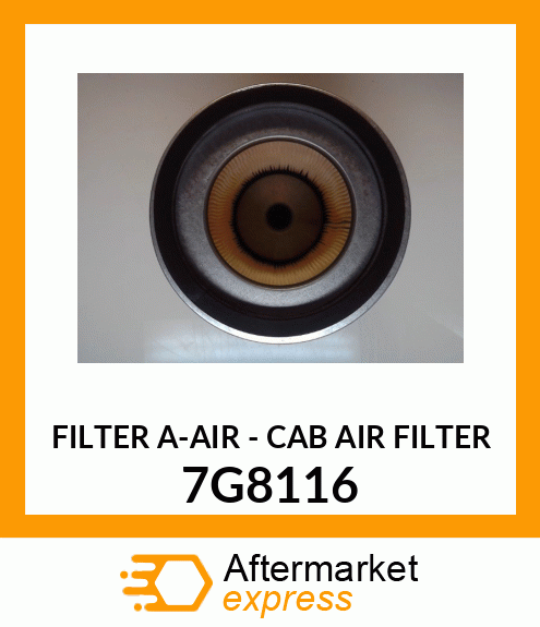 FILTER A 7G8116