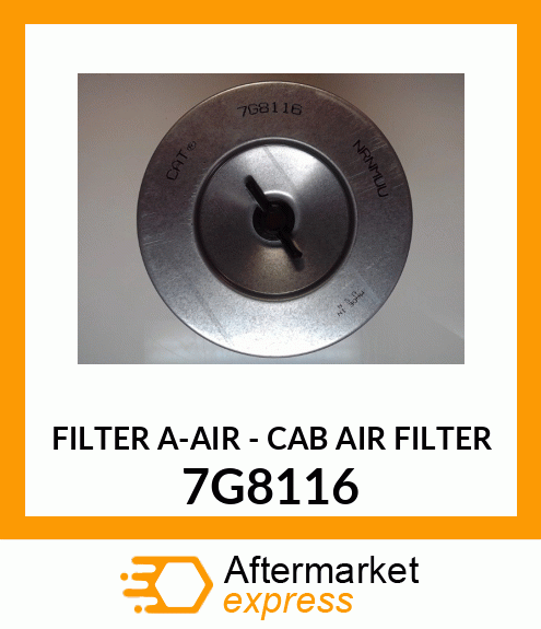 FILTER A 7G8116