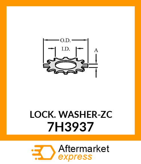 LOCK WASHER-ZC 7H3937