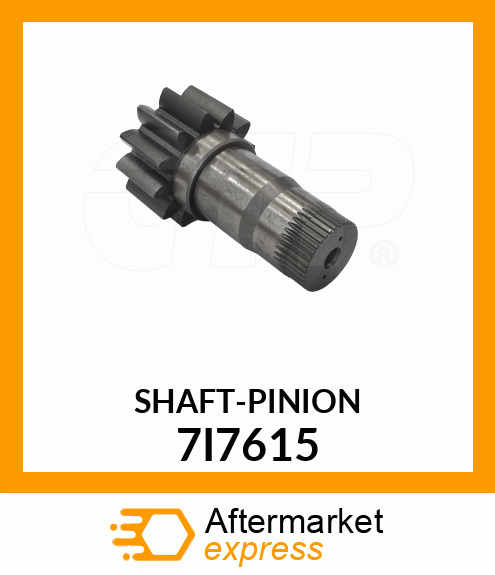 SHAFT-PINION 7I7615