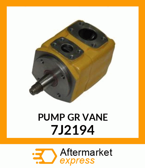 PUMP A 7J2194