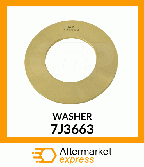 WASHER 7J3663