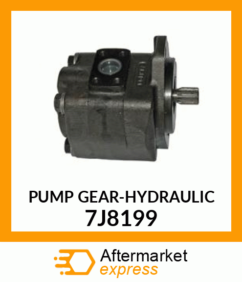 PUMP, HYDRAULIC 7J8199