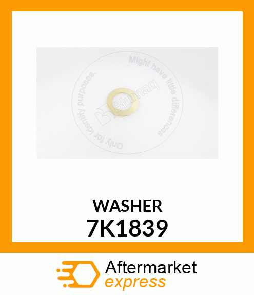 WASHER 7K1839