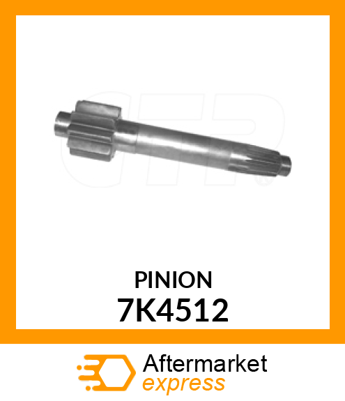PINION 7K4512
