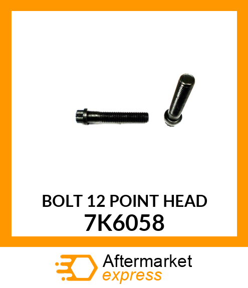 BOLT 7K6058