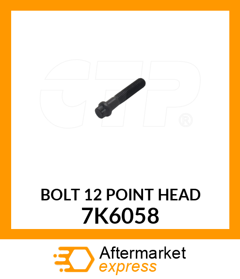 BOLT 7K6058