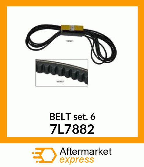 V-BELT SET 7L7882