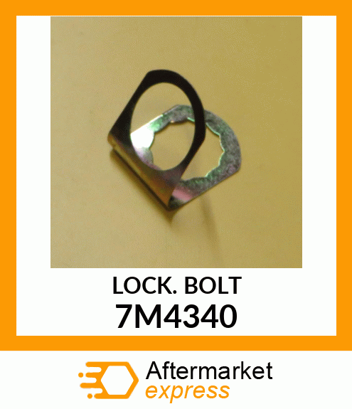 LOCK BOLT 7M4340