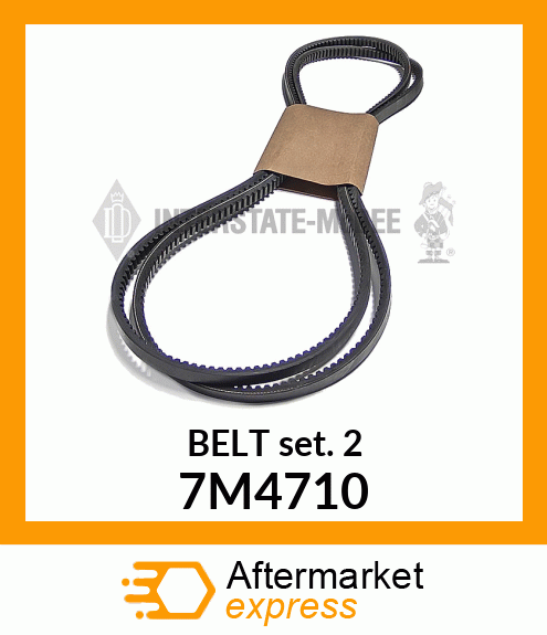 V BELT SET 7M4710