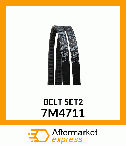 V-BELT SET 7M4711