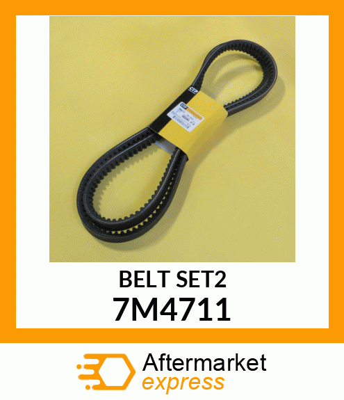 V-BELT SET 7M4711