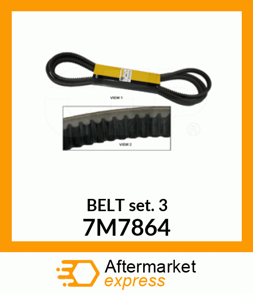 VEE BELT S 7M7864