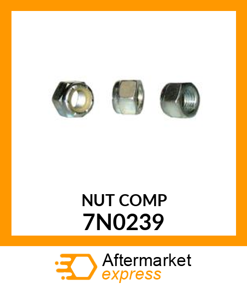 NUT COMP 7N0239