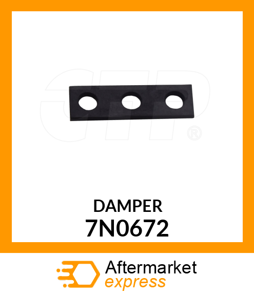 DAMPER 7N0672