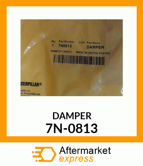 DAMPER 7N-0813